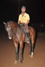 Randeep Hooda practices for new season of polo matches in Mahalaxmi race course on 28th Nov 2011 (10).JPG